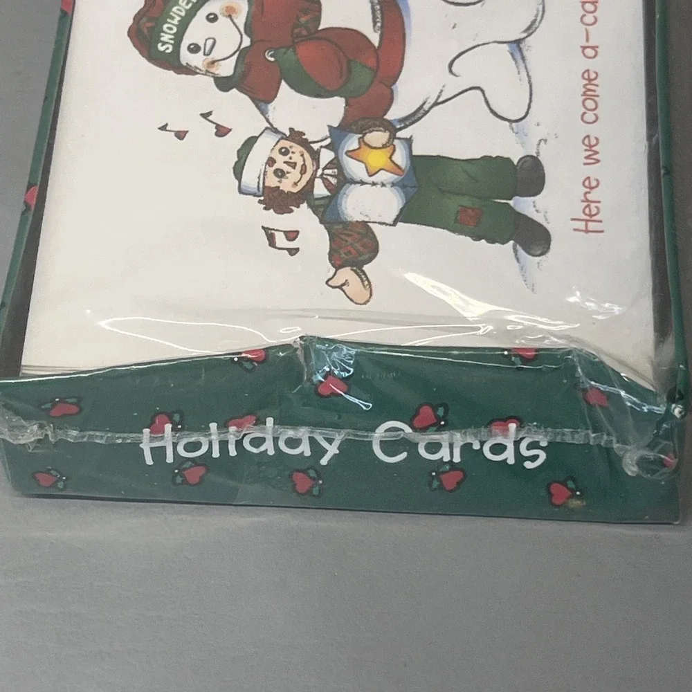 Raggedy Ann & Andy Snowden & Friends 18 Holiday Cards Sealed Vintage 90s lot